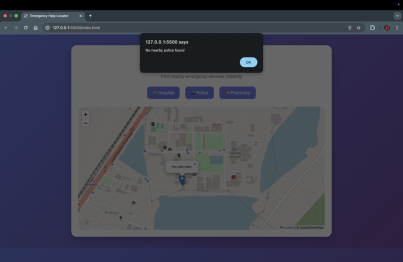 RapidAid – Emergency Help Locator – screenshot 3