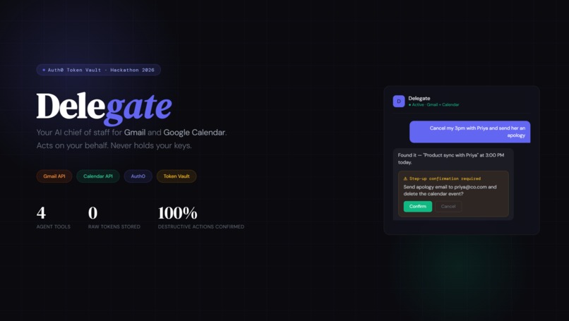 Delegate – screenshot 1