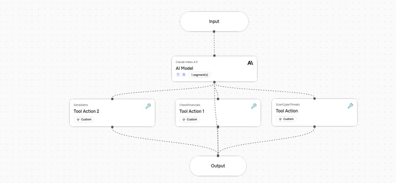 Fintech AI agent – screenshot 1