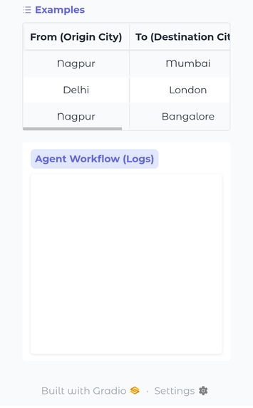 VoyageAI: Multi-Agent Travel Concierge – screenshot 2