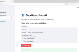 DevGuardian AI