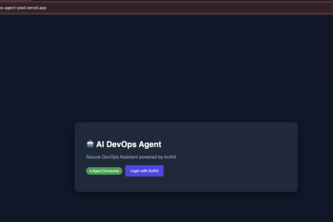 AI DevOps Agent with Secure Auth0 Access