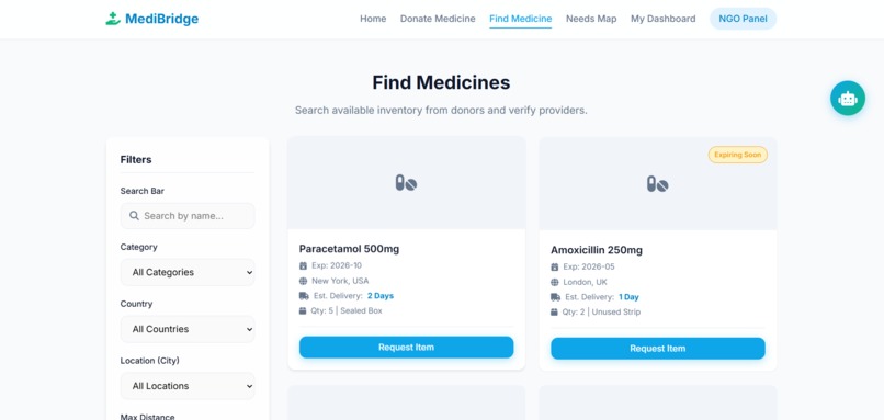 MediBridge – screenshot 1