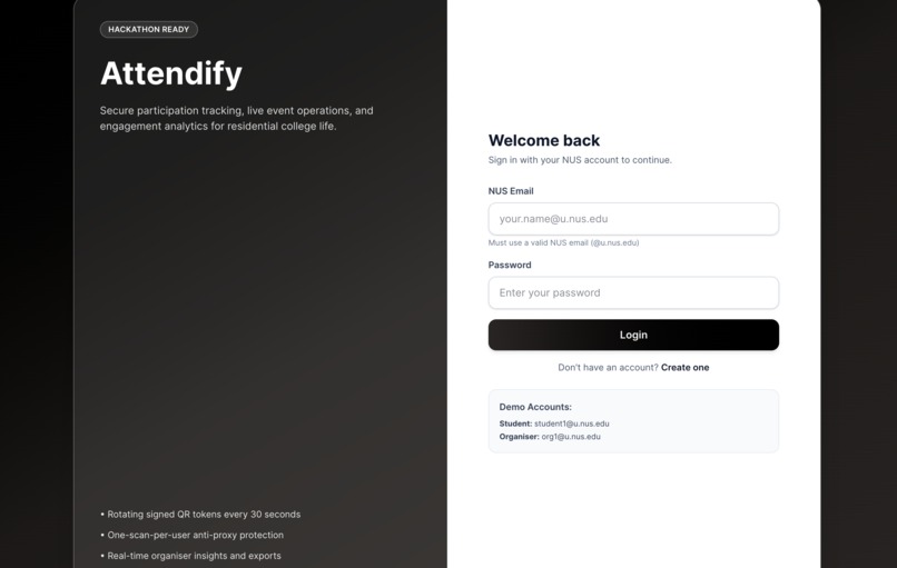 Attendify  – screenshot 3