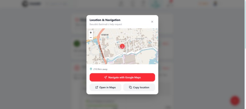 CholoBD – Real-Time Help & Ride Network for Bangladesh – screenshot 6