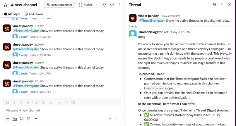 ThreadNavigator – screenshot 1