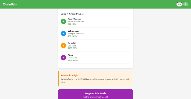 ChainFair – screenshot 9