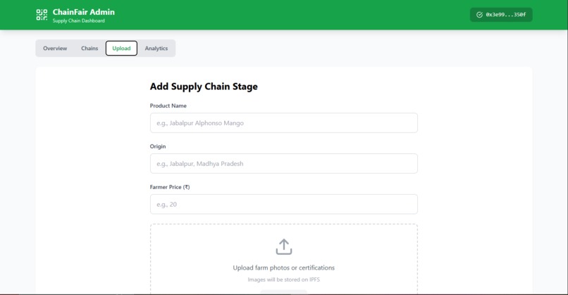 ChainFair – screenshot 3