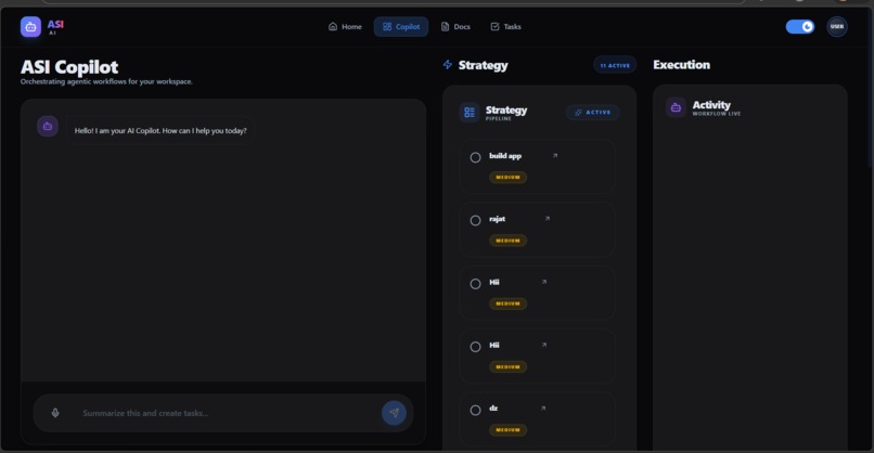 ASI Copilot – Autonomous AI Agent – screenshot 3