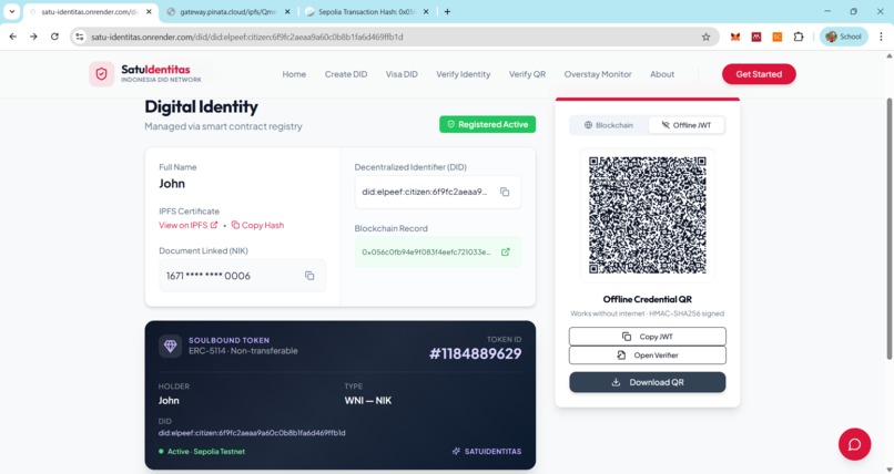 SatuIdentitas – screenshot 2