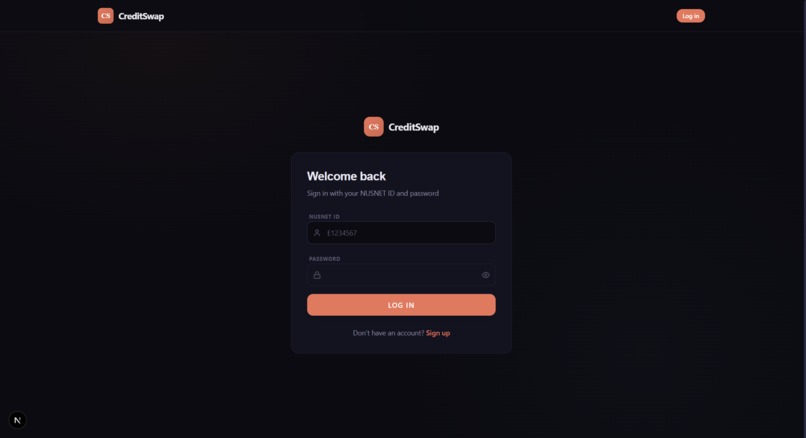 CreditSwap – screenshot 2