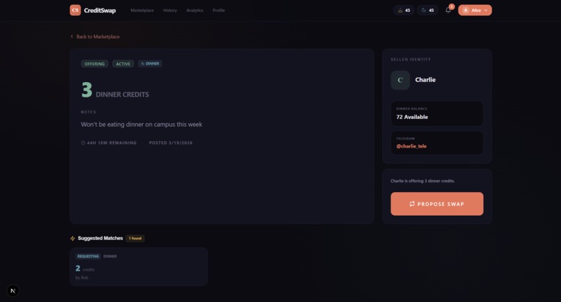 CreditSwap – screenshot 6