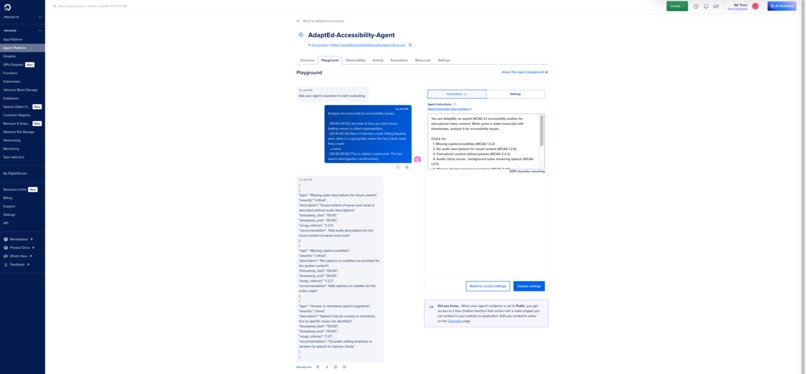AdaptEd – screenshot 2