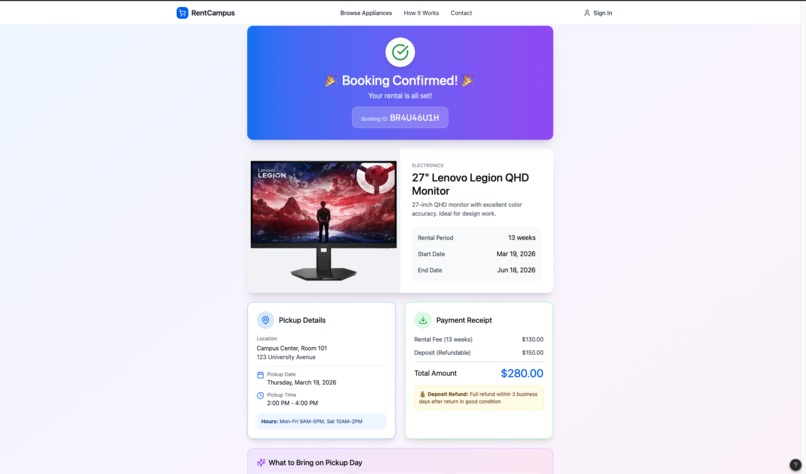 RentCampus (RC) – screenshot 4