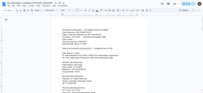 PriorAuthGuard: AI-Powered Prior Authorization Automation – screenshot 7