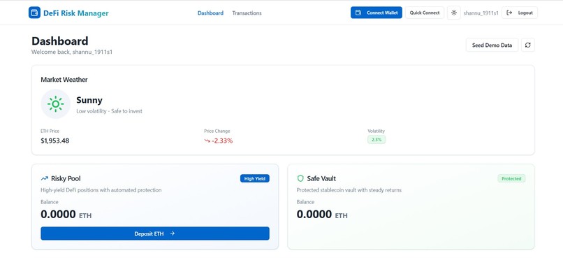 Sage: Smart DeFi Vault  – screenshot 5