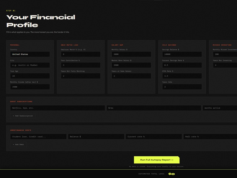WillSpend – screenshot 2
