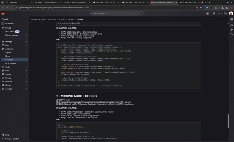HealthGuard AI – screenshot 7