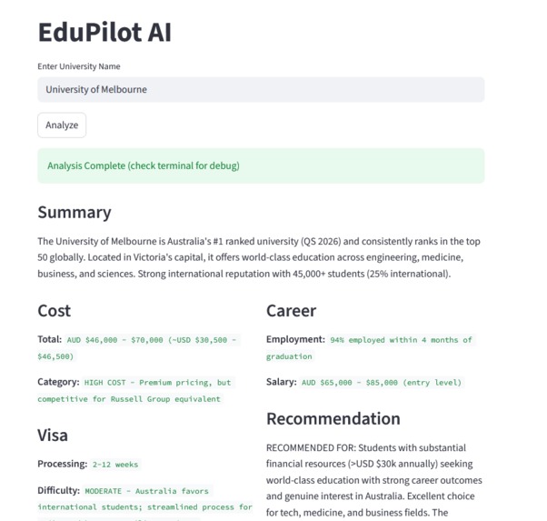 EduPilot AI – screenshot 2
