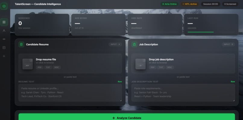 TalentScreen AI – screenshot 1