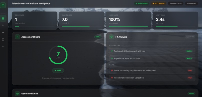 TalentScreen AI – screenshot 3