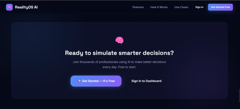 RealityOS AI – screenshot 9
