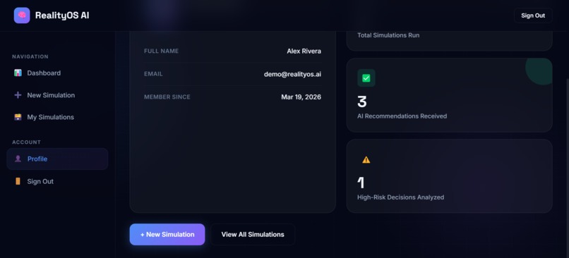 RealityOS AI – screenshot 30