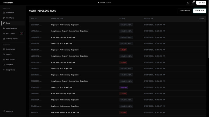 FlowSentrix – screenshot 4