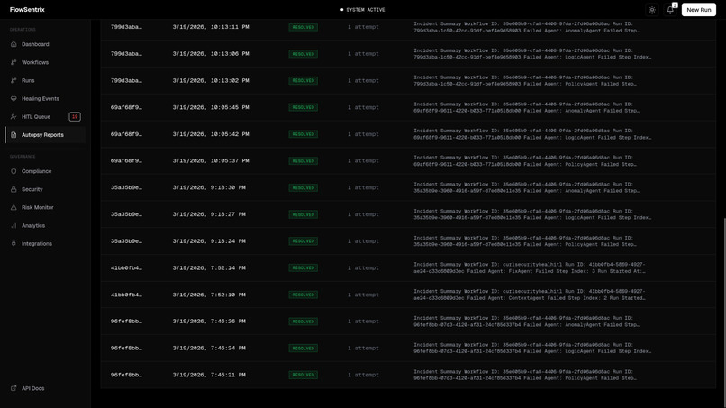 FlowSentrix – screenshot 8