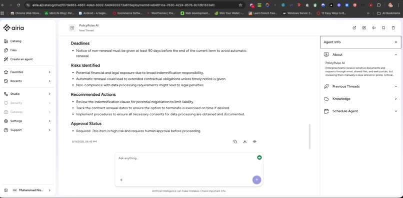 PolicyPulse AI – screenshot 1