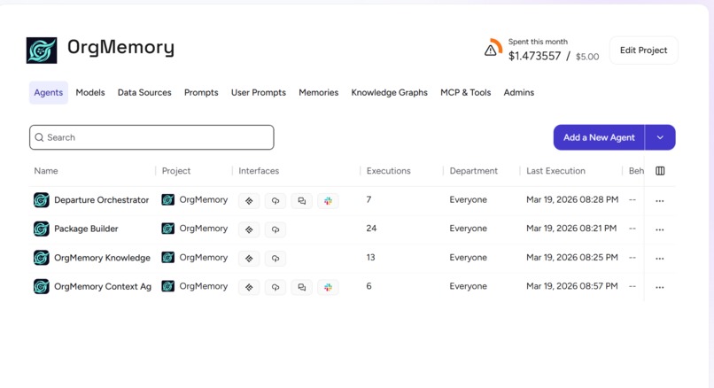 OrgMemory – screenshot 3