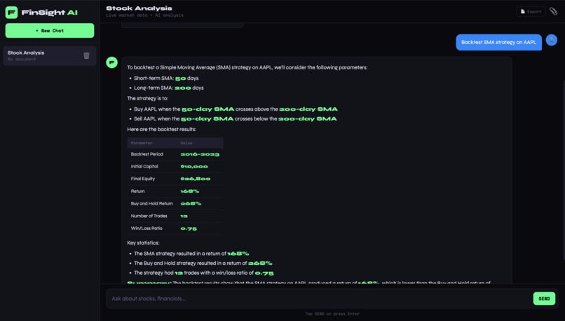 FinSight AI – screenshot 3
