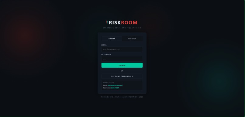 RiskRoom  – screenshot 2