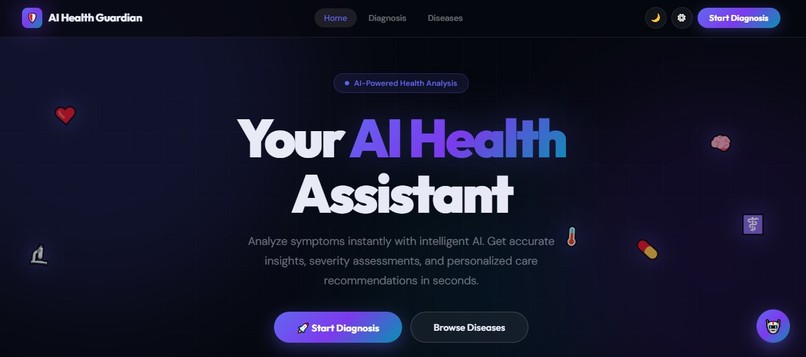 AI Health Guardian – screenshot 1