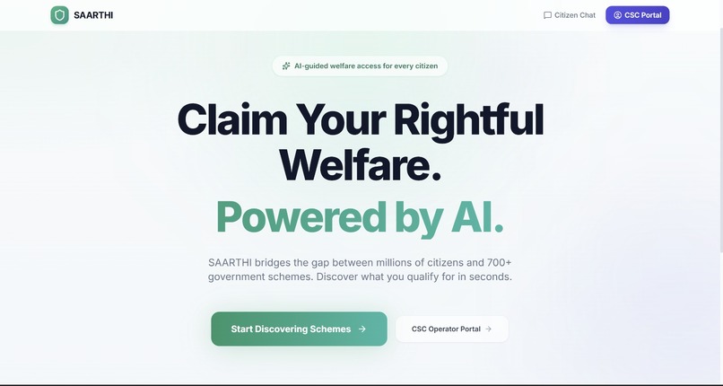 SAARATHI AI – screenshot 1