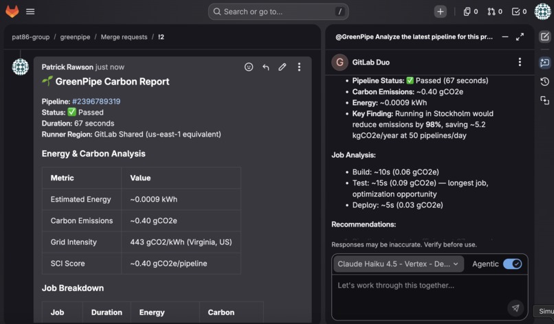 GreenPipe – screenshot 1