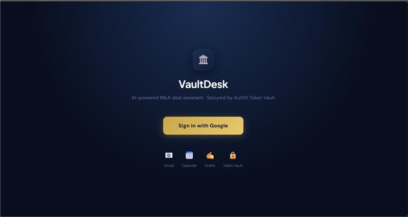 VaultDesk – screenshot 1