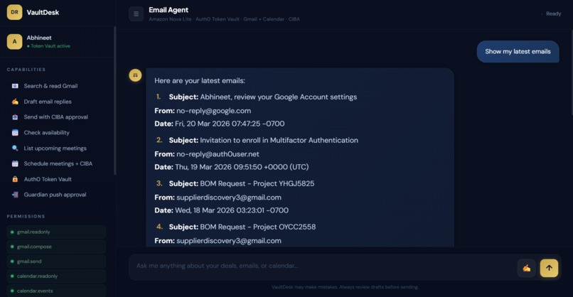 VaultDesk – screenshot 3