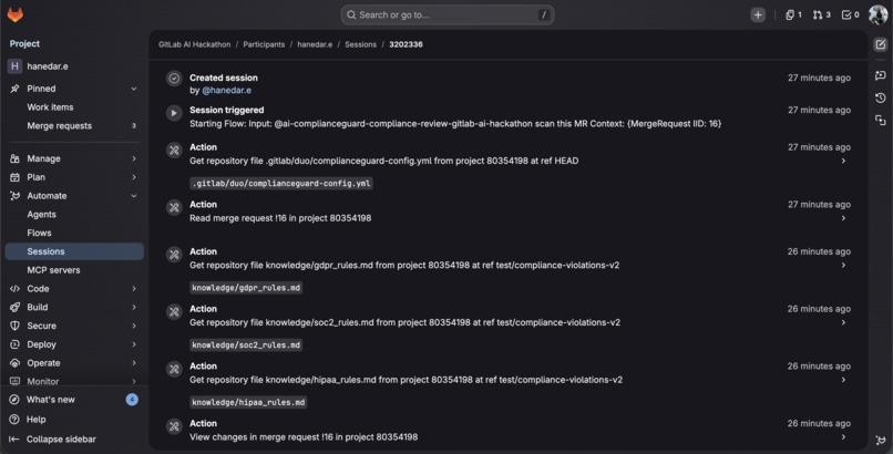 ComplianceGuard AI – screenshot 2