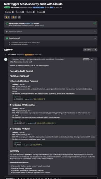 ARCA: Autonomous Reliability & Compliance Agent – screenshot 4