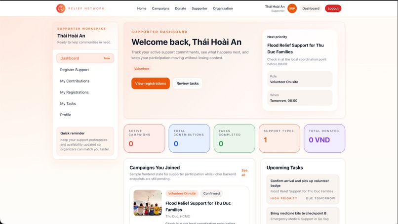 TomatoHub: AI-Powered Relief Campaign – screenshot 3