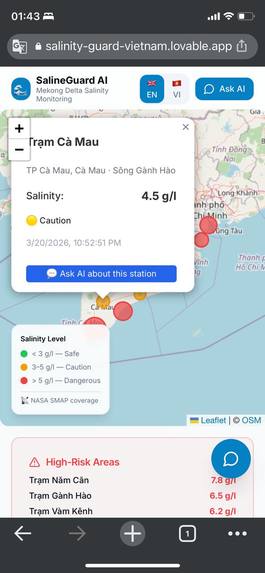 SalineGuardAI Agent – screenshot 1