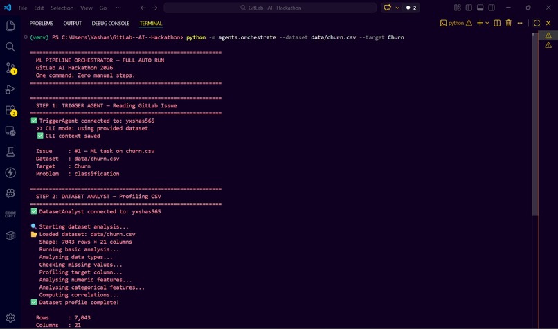 ML Pipeline Orchestrator Agent – screenshot 6