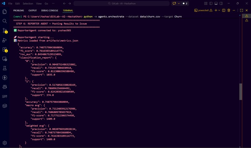 ML Pipeline Orchestrator Agent – screenshot 8