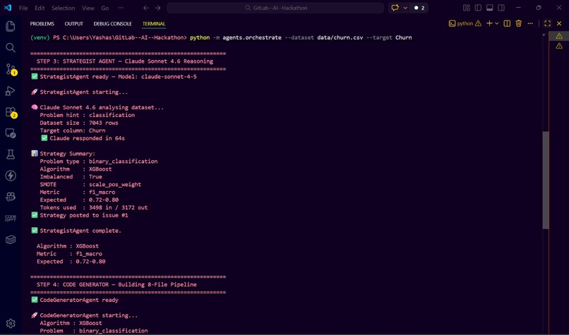 ML Pipeline Orchestrator Agent – screenshot 9