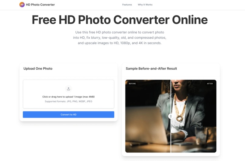 Free HD Photo Converter – screenshot 1