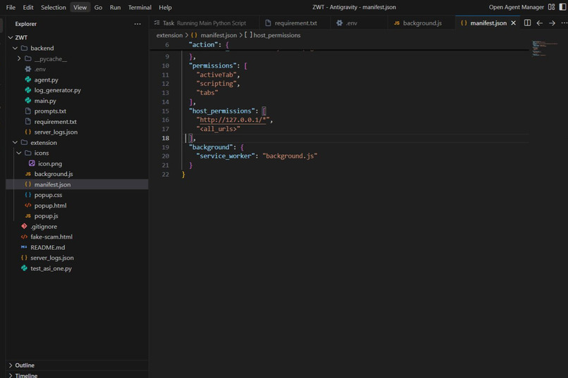 Zero-Trust Web Guardian – screenshot 3