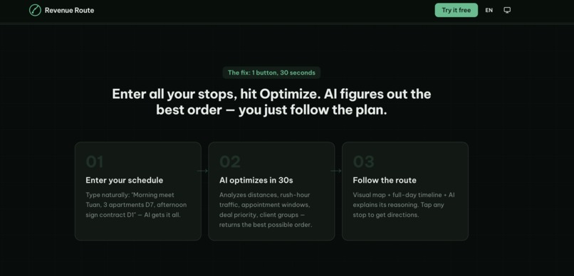 Revenue Route – screenshot 4