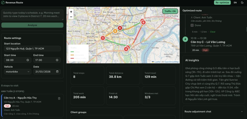Revenue Route – screenshot 6