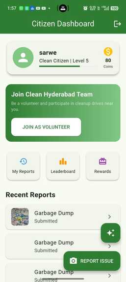 snap2swach-Ai powered Civic intelligence platform – screenshot 3